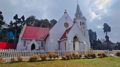 Visit the reopened St. Andrew's Church in Darjeeling
