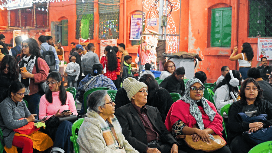 <p>Residents and visitors mingle under warm lights, sharing stories, snacks and smiles.&nbsp;</p>