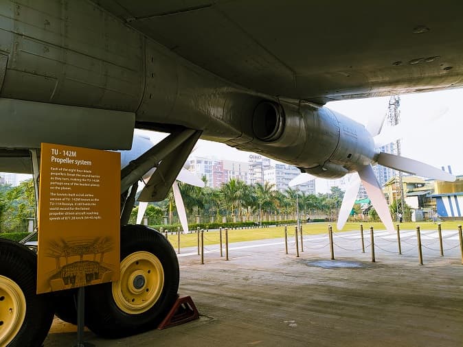 <p>The museum provides interesting information about the mechanics and functioning of each part of the warbird.</p>