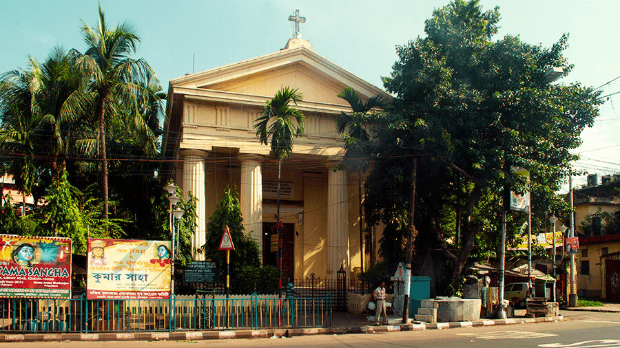 <p>The Greek Orthodox Church (Picture by Rangan Datta)</p>