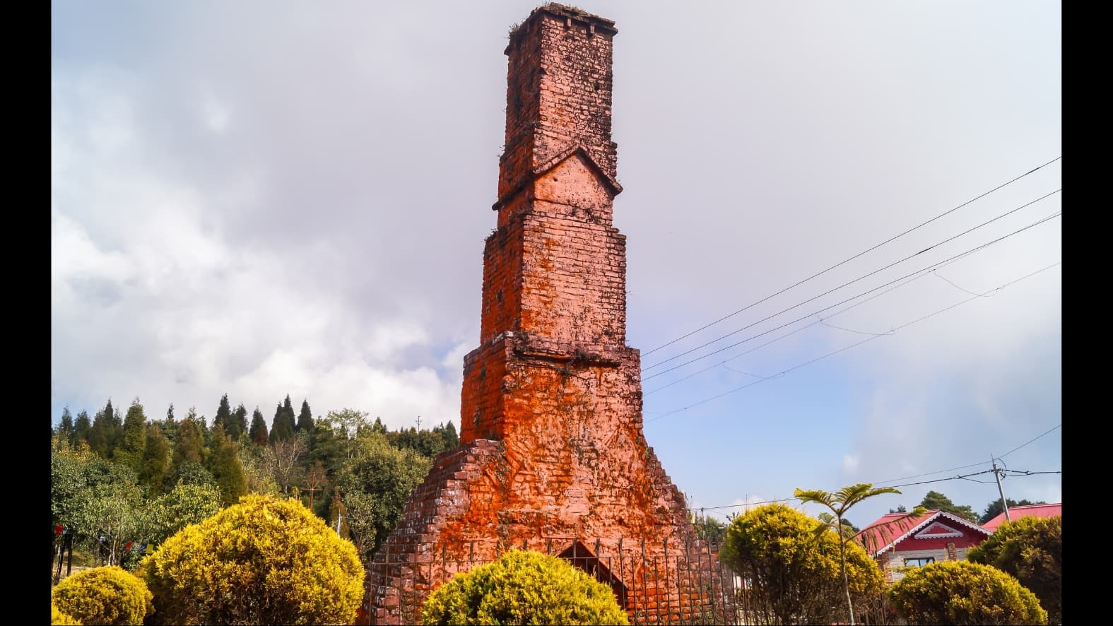 <p>Chimney Heritage Park is a small, community-led park built around a late colonial-era chimney structure. (Shutterstock)</p>