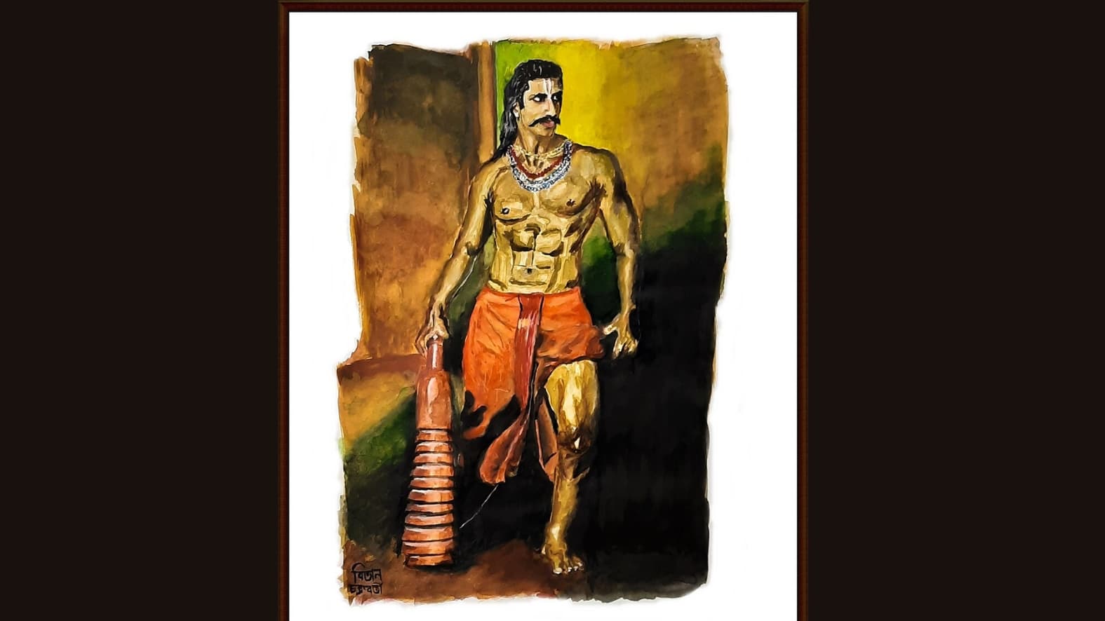 <p>Bir Hambir, who ruled Mallabhum from 1565 to 1620, introduced the Dashavtar cards. (Picture by BitanChakraborty, Wikimedia Commons)</p>