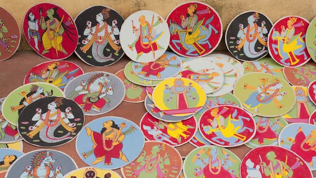 Discover the lesser-known world of Dashavtar cards in Bishnupur