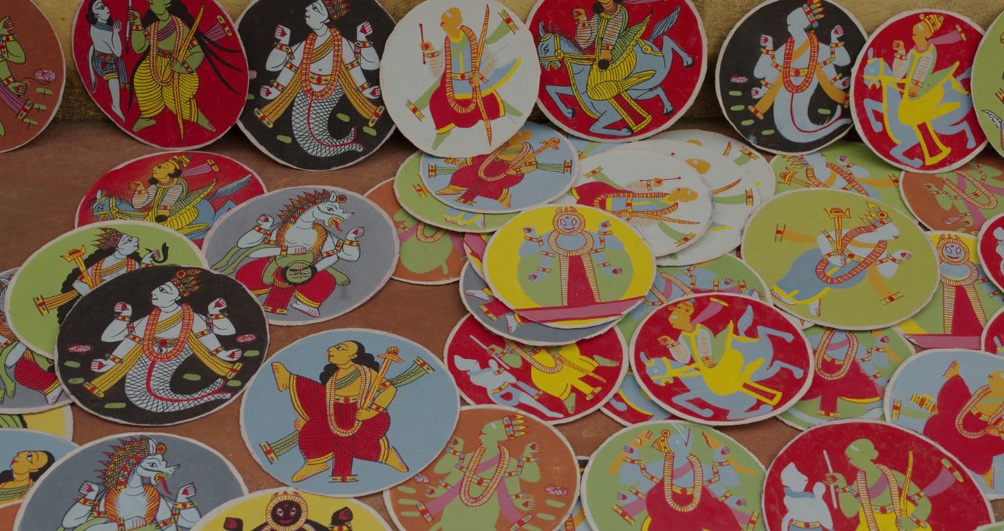 Discover the lesser-known world of Dashavtar cards in Bishnupur