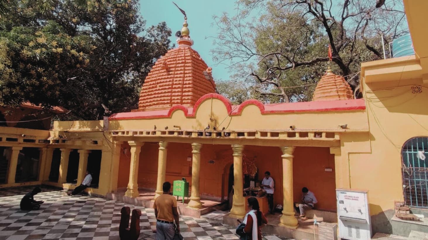 <p>The Kalyaneswari Temple</p>