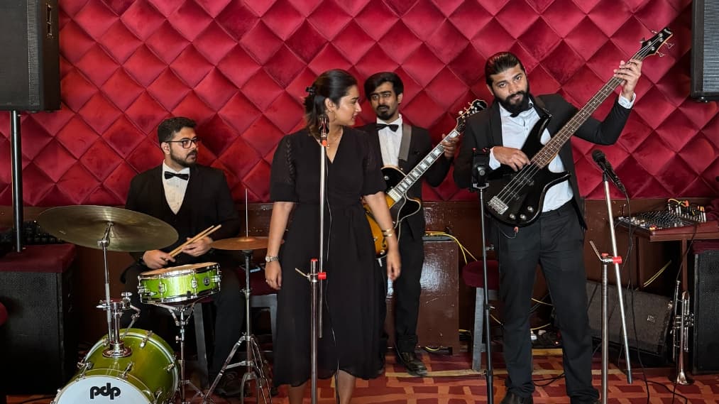<p>The Red Velvet Jazz Quartet performing live. (Picture by the venue)</p>