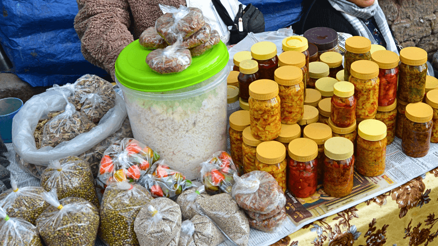 <p>Homemade pickles, both vegetarian and non-vegetarian, are a must-try. (Picture by Purav Pradhan)</p>