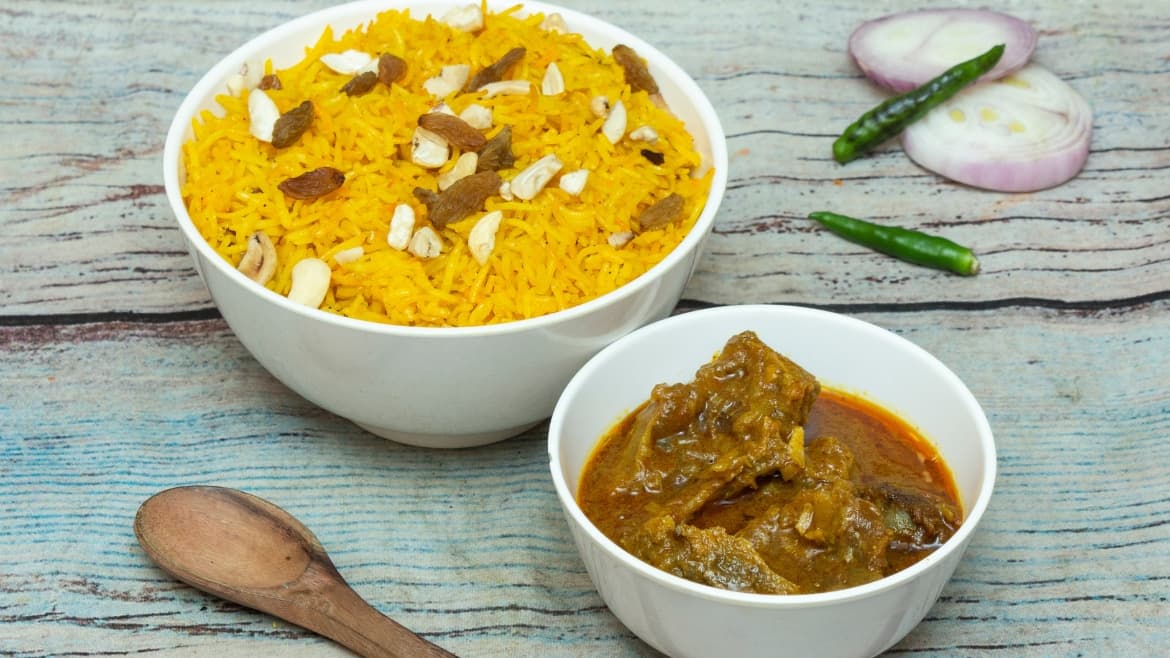 Poila Baisakh on a platter