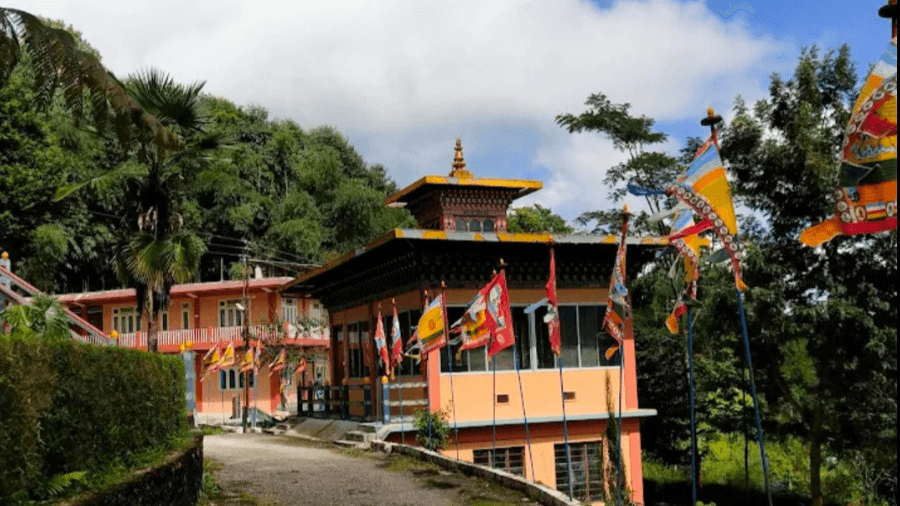 <p>Pedong Monastery, with its fresco paintings and the mummified remains of a respected Bhutanese monk, is a major draw for Bhutanese visitors. (Picture by Ronald Tamang)&nbsp;</p>