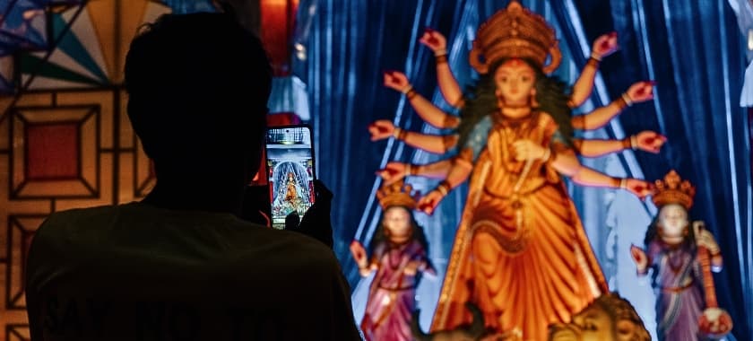 <p>South Kolkata is known for its out-of-the-box ideas and incredible artistry.</p>