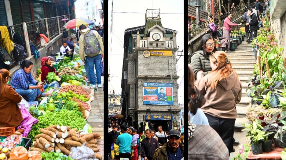Bustle and variety greet you at the Gorkhey Haat in Darjeeling. (Pictures by Purav Pradhan)